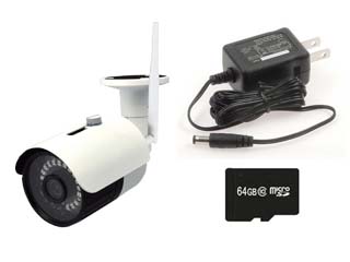 スマホで見れるかんたんIPバレットカメラ